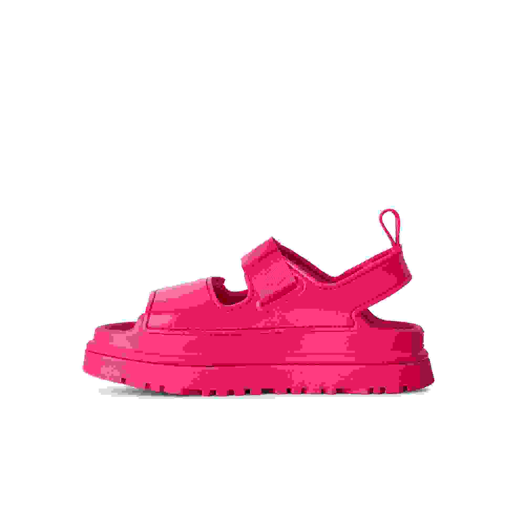 UGG GoldenGlow Glossy Sparkles Preschool Girls' "Pink" Sandal